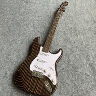 Fender Stratocaster กีต้าร์ไฟฟ้าปิ๊ก SSS กีตาร์มืออาชีพ