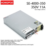 4000W 350V Power Supply 0-350V Adjustable Power 350VDC AC-DC 0-5V Analog Signal Control SE-4000-350 