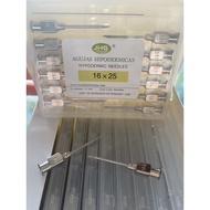 1 blister of Needles 16G x 12 pieces - Veterinary tools (25-38mm) - used for buffaloes, cows, pigs, 