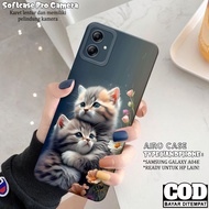 Samsung Galaxy A04E Case - Samsung Galaxy A04E Softcase - Fashion Cat Case - Samsung Galaxy A04E Cas