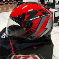 Helm NZI AVENEW2 PROVA RED Open Face Double Visor