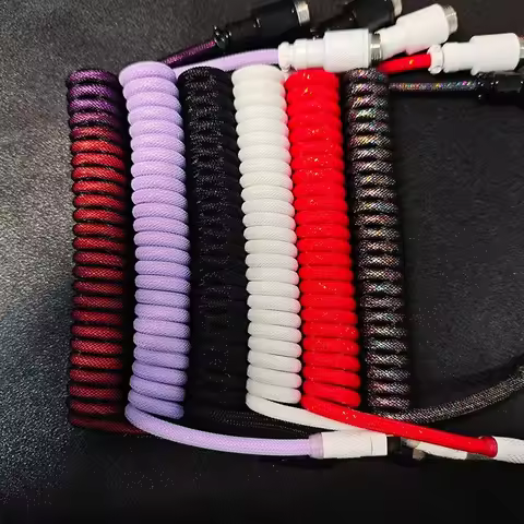 8K Magnetic Switch Aviator Cable 59 Inch USB A To TYPE-C Support 8K Return Rate for Magnetic Switch