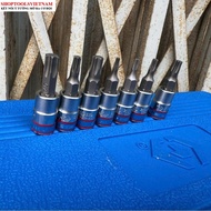 1/4 inch tube tip with apricot nose, all sizes T8-T40 Kingtony 203325