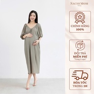SACHIMOM Gown DRESS - PUMI DRESS Straight Gown