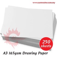 A3 165gsm Drawing Paper (250s)