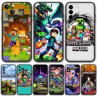 Phone Cover for Samsung Galaxy A55 A35 M15 M35 M55 M55S F509 Minecraft TPU Soft Silicon