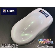 AIKKA AK 2513 CRYSTAL GREEN BRIGHT CRYSTAL EFFECT AUTOMOTIVE 2K CAR PAINT