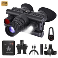 Z9157 4K UHD 40MP หัวกล้องโทรทรรศน์ยุทธวิธีแว่นตา 8X ซูม 600M อินฟราเรด Night Vision กล้องส่องทางไกล