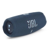 JBL - Charge 5 配備行動電源的可攜式防水喇叭 藍色