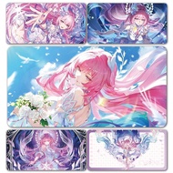 Pink Cute Honkai Star Rail Mouse Pad HSR Gaming Cyrene Mem Mousepad XXL Keyboard Office Table Desk M