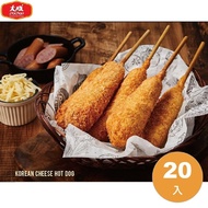 【大成食品】貝可坊韓式起司熱狗(80g/支/包)X20(有效期限:2025/08/23)