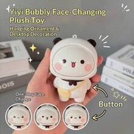 Face-Changing Pendant Creative Doll Ornament, 1-2 Dudu Keychain, Car & Backpack Hanging Charm, Fashi