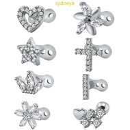 Best Fashionable Dermal Anchors Jewelry Stainless Steel Dermal  with Rhinestones Inlay  for Piercing