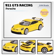 MINI GT Porsche 911 (992) GT3 Racing Yellow MGT00565-R