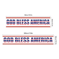 Independence Day Background Cloth Banner Hanging Cloth Banner Venue Decoration Party Decoration Back