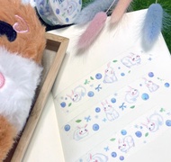 水果兔系列 藍莓兔兔紙膠帶