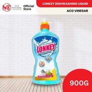 Lonkey Dishwashing Liquid Aco Vinegar 900g | Pembersih Pinggan Serbaguna