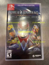 《今日快閃價》全新 Switch NS遊戲 恐龍戰隊 金剛戰士 網絡之戰 Power Rangers Battle for the Grid [Collector‘s Edition] 美版英文版