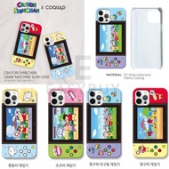 🇰🇷 CRAYON SHINCHAN GAME MACHINE SLIM CASE 韓國 蠟筆小新 遊戲機款式 超薄超輕 手機保護套  (適用於多款手機型號) iPhone14 iPhone 14 系列 iPhone13 iPhone12 iPhone11 iPhoneX iPhoneSE3 適用於 三星 Samsung Galaxy S10 Galaxy S20 Galaxy S21  Note 20 Ultra Galaxy S22 S22+ S22 Ultra 最新推出 正貨 韓國空運到港