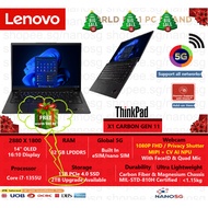 ThinkPad X1 Carbon Gen 11 | 5G e/SIM WWAN |14” 2.8K OLED| i7-1355U | 32GB RAM | Up 2TB SSD | UHD 13t