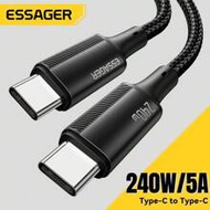 240W Type C To Type C Cable For Phone Laptop PD3.1 E-Marker Fast Charging Cord Nan