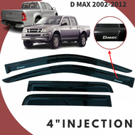 Isuzu D-Max Dmax RC (1st Gen) 2002-2012 Door Visor High Quality window air press