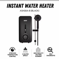 Ascon Instant Water Heater / Shower heater with pump ASH38AP-B ,Instant Water Heater Shower heater w