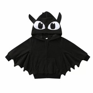Stok Terbatas !!!! Toothless Dragon Kids Jacket Halloween Costume Bat