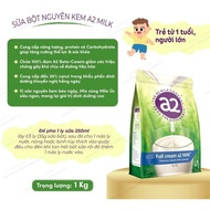 A2 WHOLE CREAM MILK 1KG