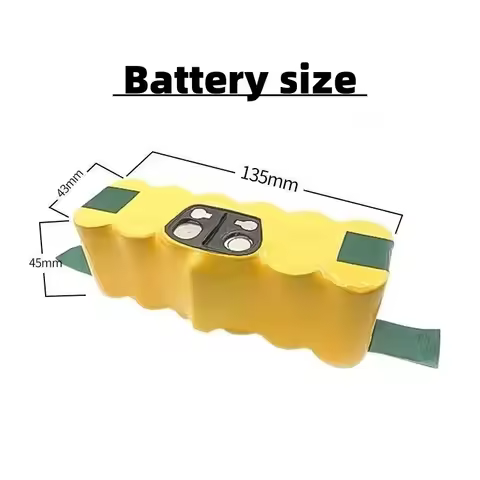 6800mAh Battery 14.4V for iRobot 500 600 700 800 900 Series Battery for iRobot Roomba 14.4V 620 650 