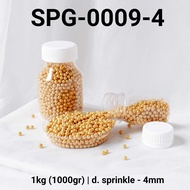 Spg-0009-4 Sprinkles sprinkle sprinkle 1kg 1 kg gold Pearl kilo