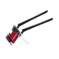 WiFi 6 PCIe AX900 Network Card Bluetooth 5.4 Dual-Band 2.4G/5.8GHz External Antennas Gaming/PC Adapt