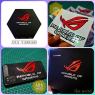 STIKER ROG PHONE STIKER ROG LAPTOP STIKER CUTTING ROG