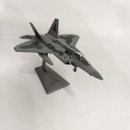 1:100 F-22 Model Alloy Simulation Airplane Ornament Fighter Jet