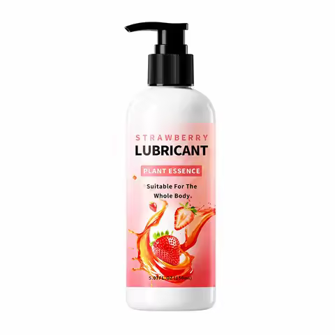 Strawberry Scent Water-Based Lubricant 150ml – Smooth Glide Non-Sticky Personal Lubrication, Easy Cl