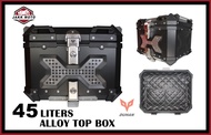 Duhan 45L Alloy Top Box 3x and 1x plate (Special Edition) (w/o backrest)