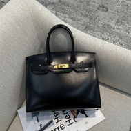 全新✨ Birkin30 Sellier 外縫 89 Noir 黑色 Box皮 GHW 金扣