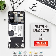 MESIN Garskin Skin iqoo z7x Fullbody teardown machine Buy 1 Get 2 - Customizable - Motif E3V