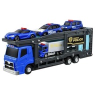 (限時特價訂貨)日本TAKARA TOMY Tomica World Police Dispatch! Police Carrier Car Figure Toy Set 多美世界小汽車 警察局運輸車