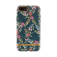 Richmond & Finch - iPhone 6 Plus/7 Plus/8 Plus手機保護殼 - 翡翠花漾 EMERALD BLOSSOM - GOLD DETAILS ( IP678-40