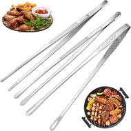3 Pieces Extra Long Cooking Tweezer Tong 12 and 11 Inch Stainless Steel Cooking Tweezers Kitchen Foo