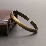 Yueying 2024 Retro Brass Concubine Bracelet Ladies Open Copper Bracelet Brass Distressed Ancient Cop