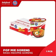 POP MIE INDOMIE GORENG Mie Instan Cup Jumbo - 1 Dus / 12 Pcs