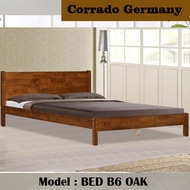 Wooden Single Bed Frame / Quality Single Bed / Katil Bujang Kayu / Slat Bedbase / Bedroom Furniture/Model B1