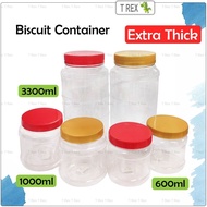 Premium Food Grade Plastic PET Bottle Container / Balang Kosong Kuih Raya Plastik / Bekas Biskut Container Cookies Jar
