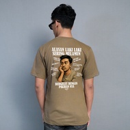 Kepstore Official - Sering Melamun Men's T-Shirts - T-Shirts with Words - Unisex Combed 24s Word Shi