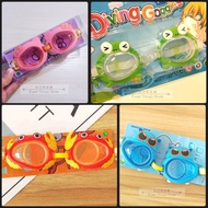 High-quality swimming goggles for children 3 - 10 years old, fun 3D silicone cartoon swimming goggle