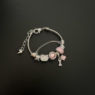 Style Cartoon kitty Cat Bracelet y2k Millennium Sweet Cool Bracelet Niche Exquisite Beaded Beaded Br