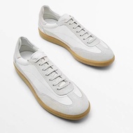 Massimo Dutti Breathable Leather Sneakers Men's German Training Shoes