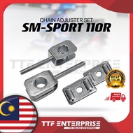 SM-SPORT110R CHAIN ADJUSTER SET (R/L) PLATE SM SPORT 110R SM SPORT110 R SMSPORT110R